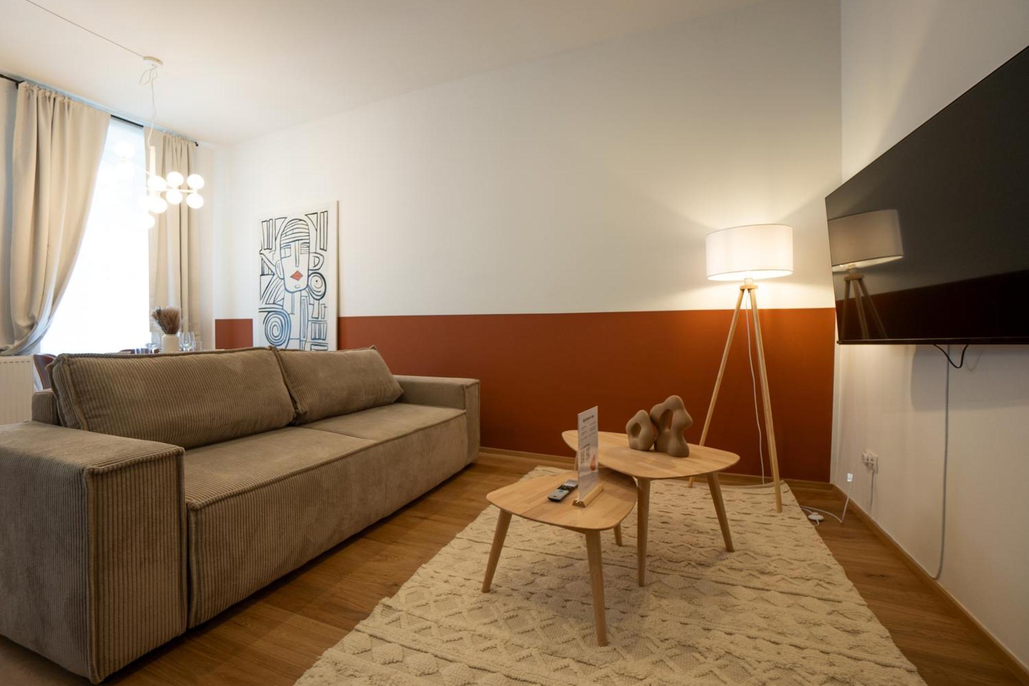 Apartment Bright, Modern And Flat With A Terrace Wien